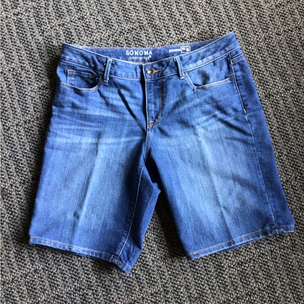 Sonoma Women's Blue Denim Shorts